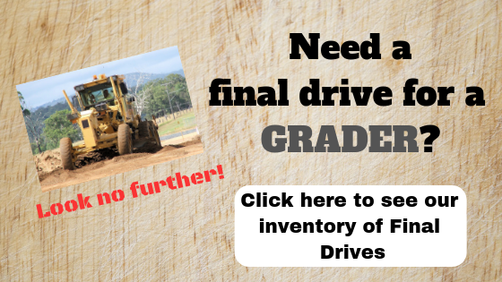 Need a final drive for a grader?