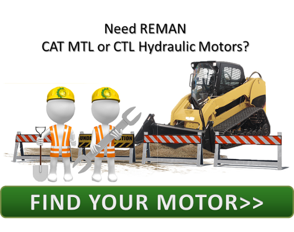 Reman CAT MTL or CTL Hydraulic Motors CTA