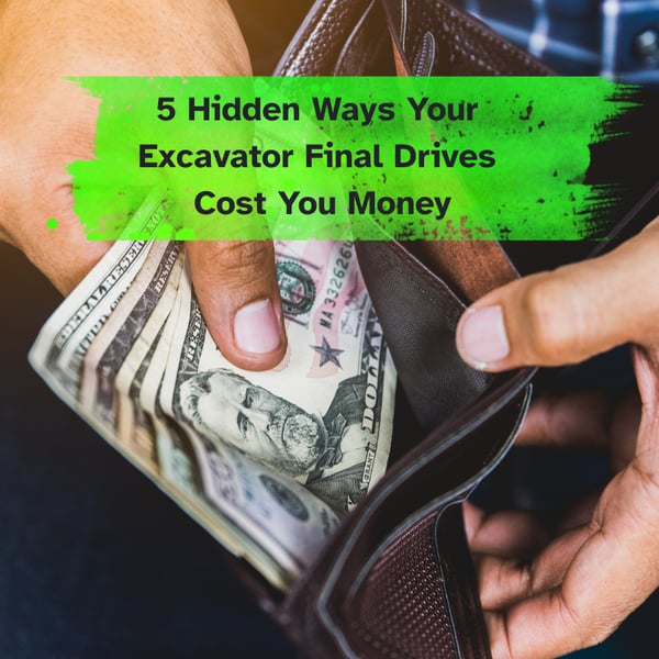 5 Hidden Ways Your Mini Excavator Final Drives Cost You Money (and How to Stop It)
