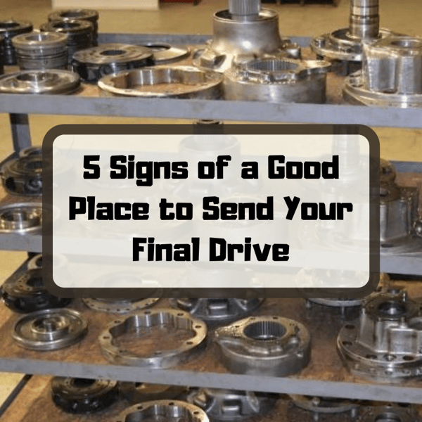 5 Signs of a Good Place to Send Your Final Drive