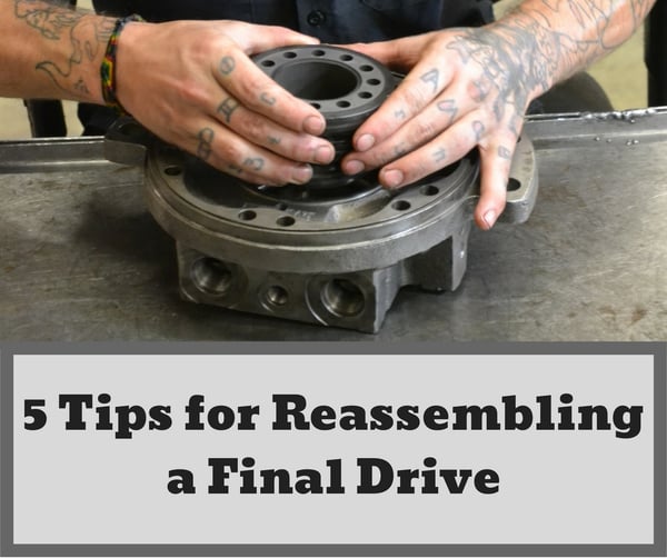 5 Tips for Reassembling a Final Drive