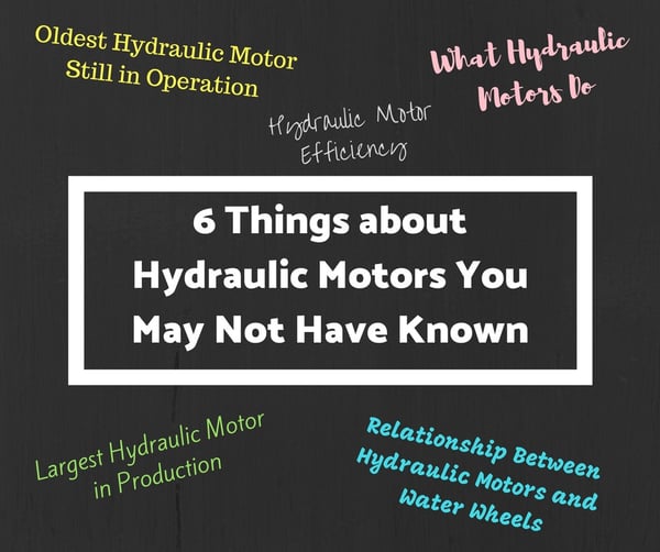 6 Things about Hydraulic Motors You May Not Have Known