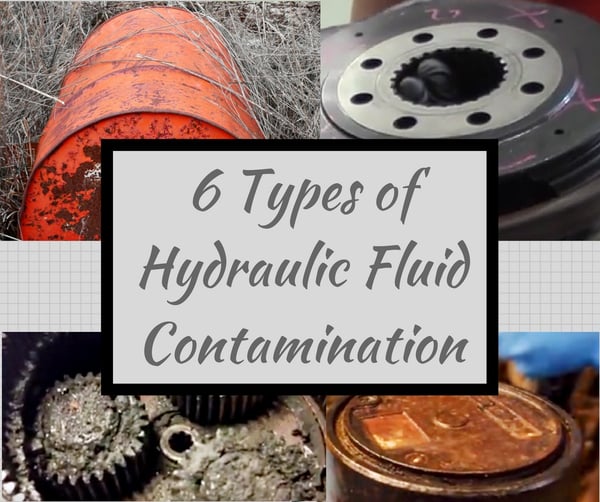 6 Types of Hydraulic Fluid Contamination