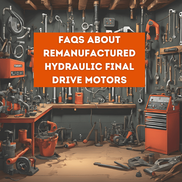 FAQs About Remanufactured Hydraulic Final Drive Motors