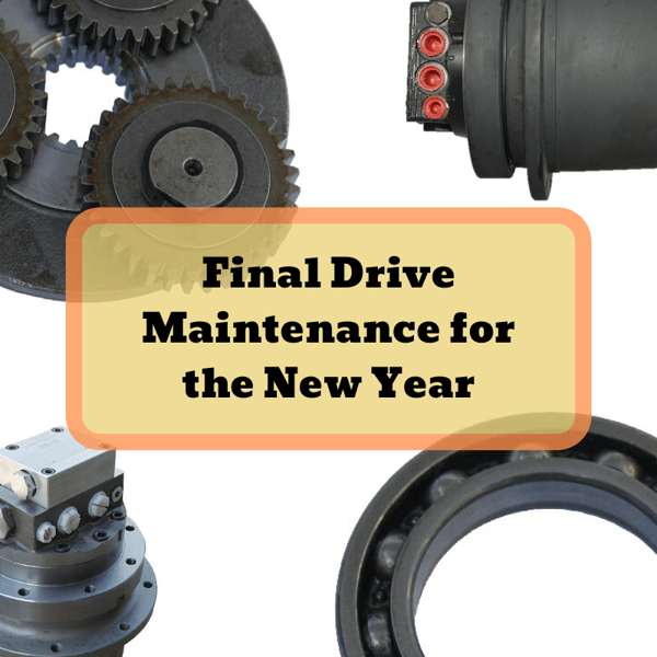 Final Drive Maintenance for the New Year