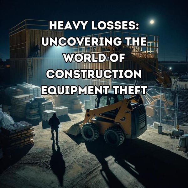 Heavy Losses Uncovering the World of Construction Equipment Theft
