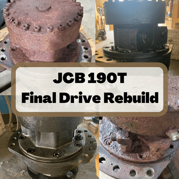 JCB 190T Final Drive Rebuild