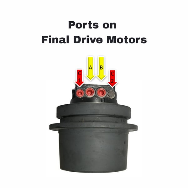 Ports on Final Drive Motors