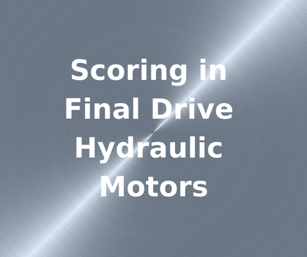 Scoring in Final Drive Hydraulic Motors