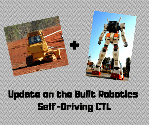 Update on the Built Robotics Self-Driving CTL