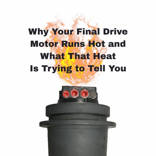 Why Your Final Drive Motor Runs Hot and What That Heat Is Trying to Tell You