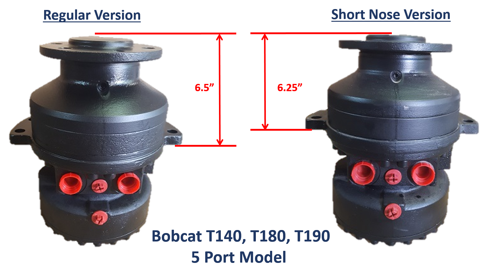 Identifying Your Bobcat T-Series Final Drive - Final Drive Parts