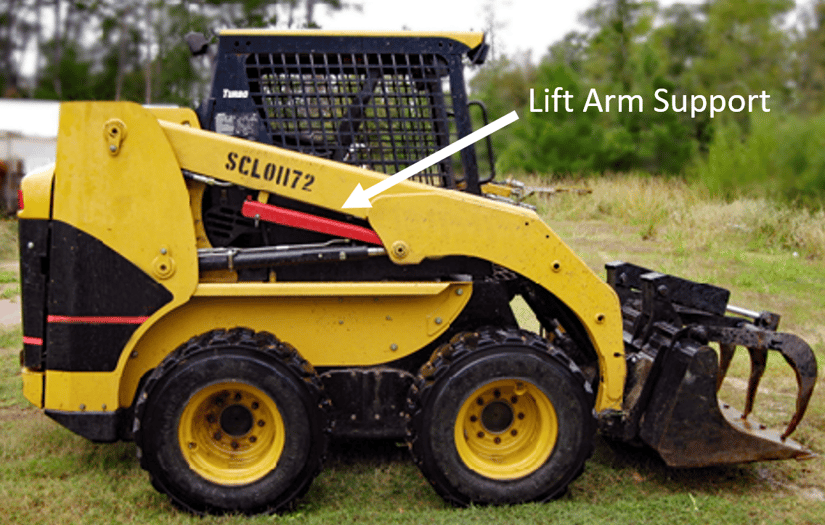 Skid Steer Safety and Lift Arm Supports