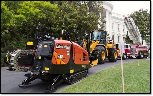 Ditch Witch at the 2017 Made in America showcase in Washington D.C.
