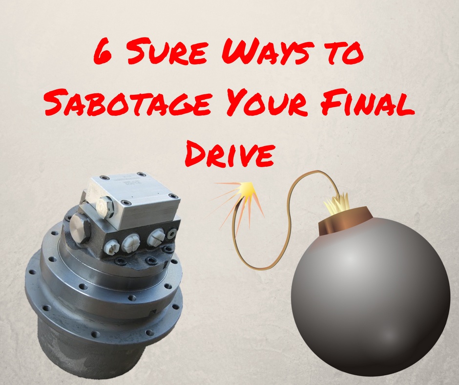 6 Sure Ways to Sabotage Your Final Drive