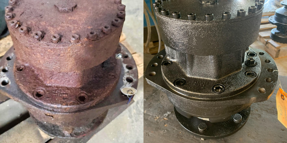 Before-and-after-jcb-rebuild-190t-final-drive