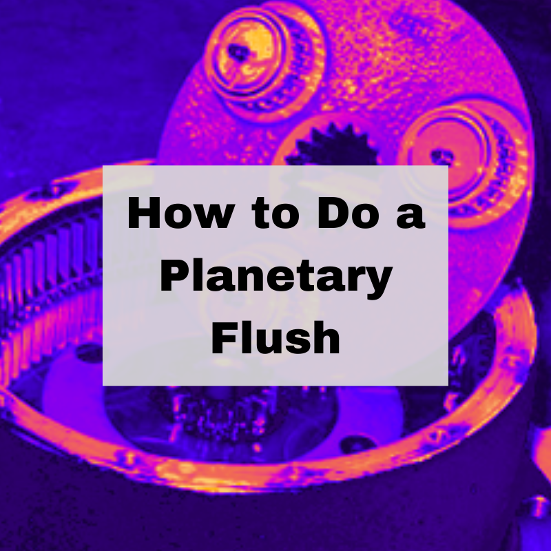 how to do a planetary flush