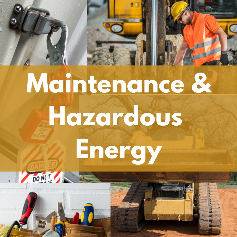Maintenance of compact equipment and the dangers of harzardous energy