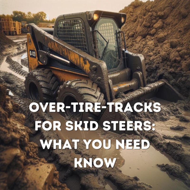 What you need to know about OTT (Over-the-tire) tracks for skid steer loaders
