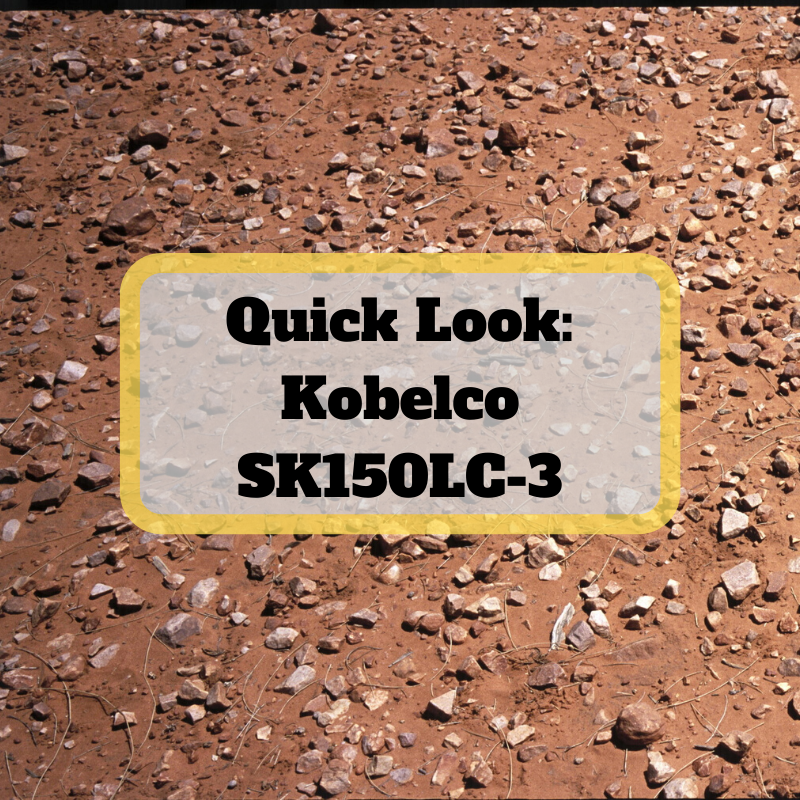 Quick Look_ Kobelco SK150LC-3