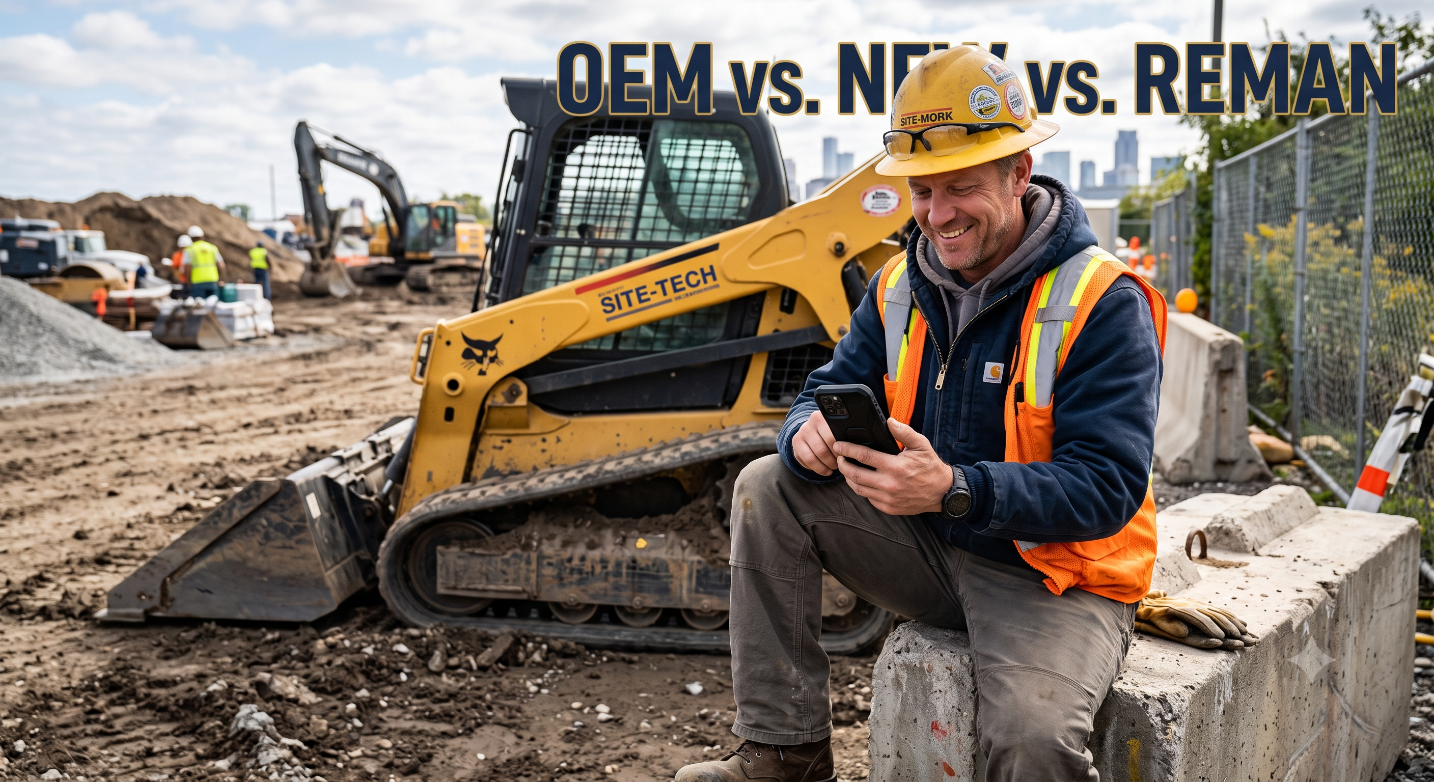 Final drive motors oem vs new vs reman